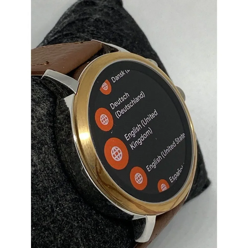 Fossil Gen 4 Authentic Digital Dial Smart Watch Custom Band FTW6016 LT339
